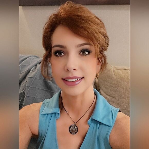 #TouchstoneCrystal Denim 1.25" Medallion Necklace #NWOT - Picture 2 of 7